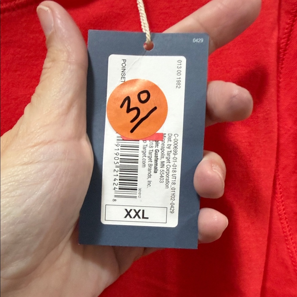 Universal Thread Vivid Red Short Sleeve Top - Picture 4 of 6